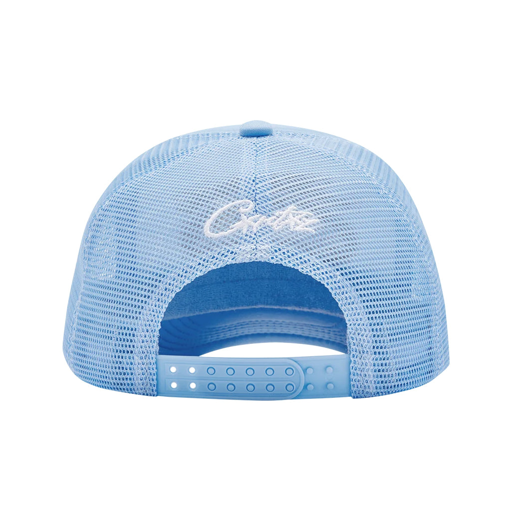 Corteiz 5 Starz Alcatraz Trucker Hat – Baby Blue | Australia New Zealand BACK