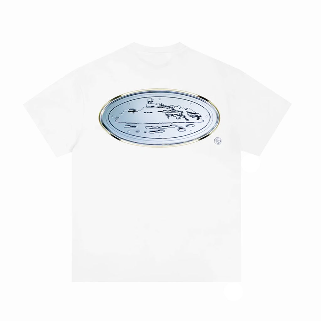 Corteiz Medallion Alcatraz Tee – White | Australia New Zealand BACK