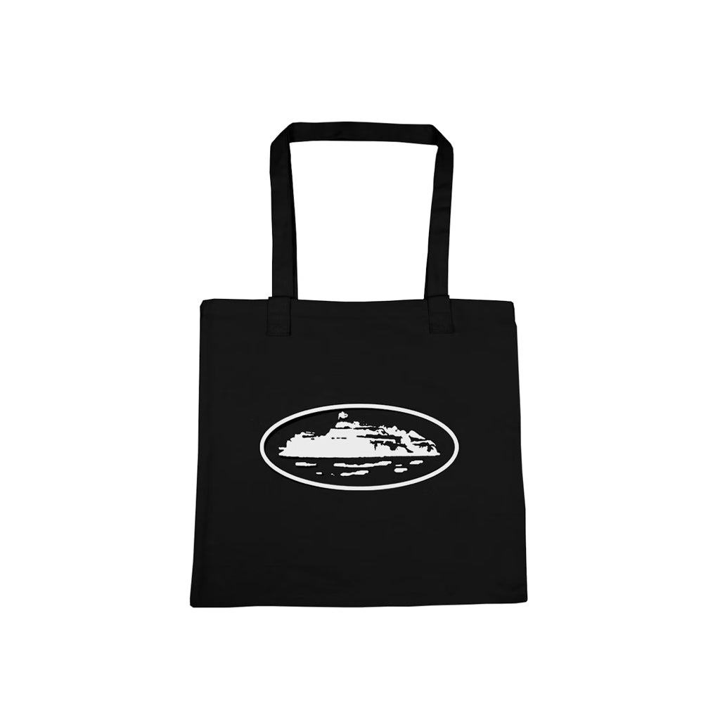 Corteiz Alcatraz Tote Bag – White / Black | Australia New Zealand