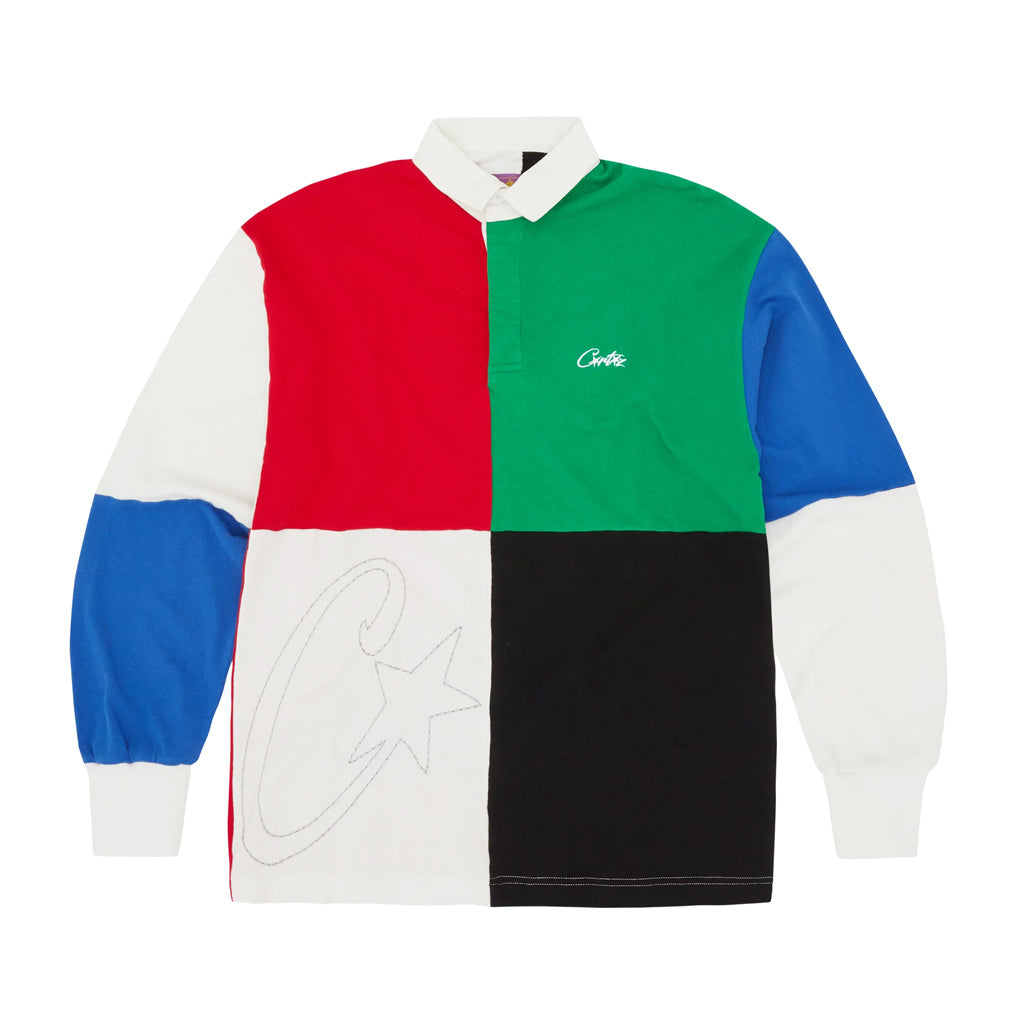 Corteiz C-Star Rugby Jersey - Multi FRONT | Australia New Zealand