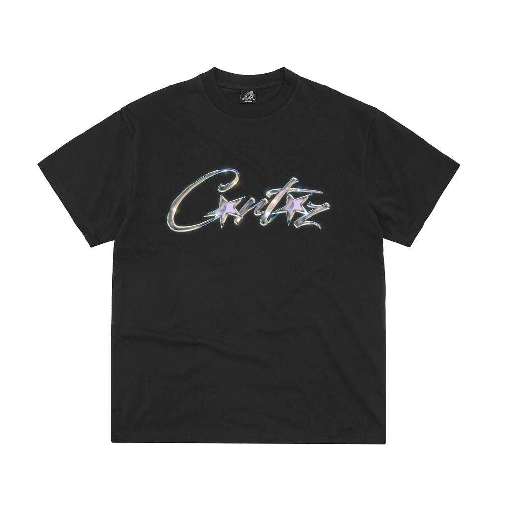 Corteiz Chrome Allstarz Tee – Black | Australia New Zealand