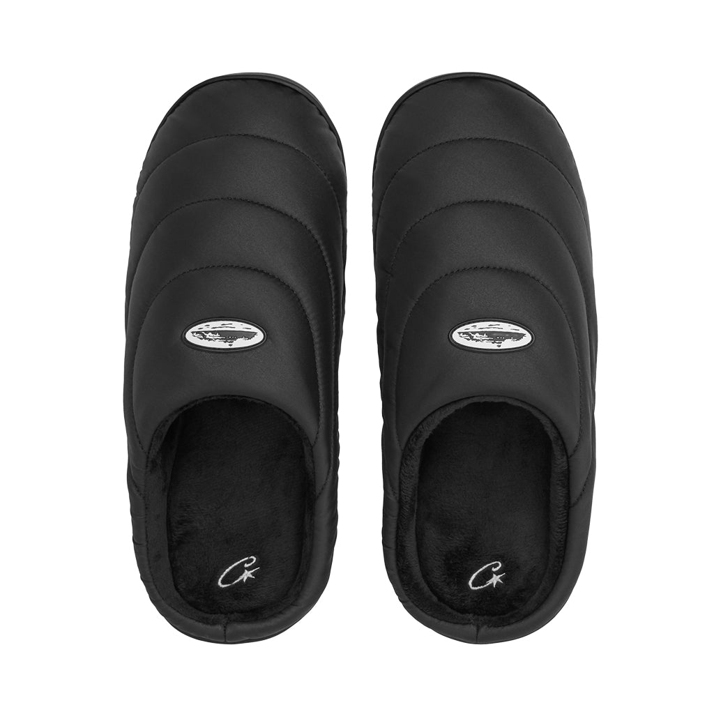 Corteiz 'Crib Crep' Slides – Black | Australia New Zealand TOP