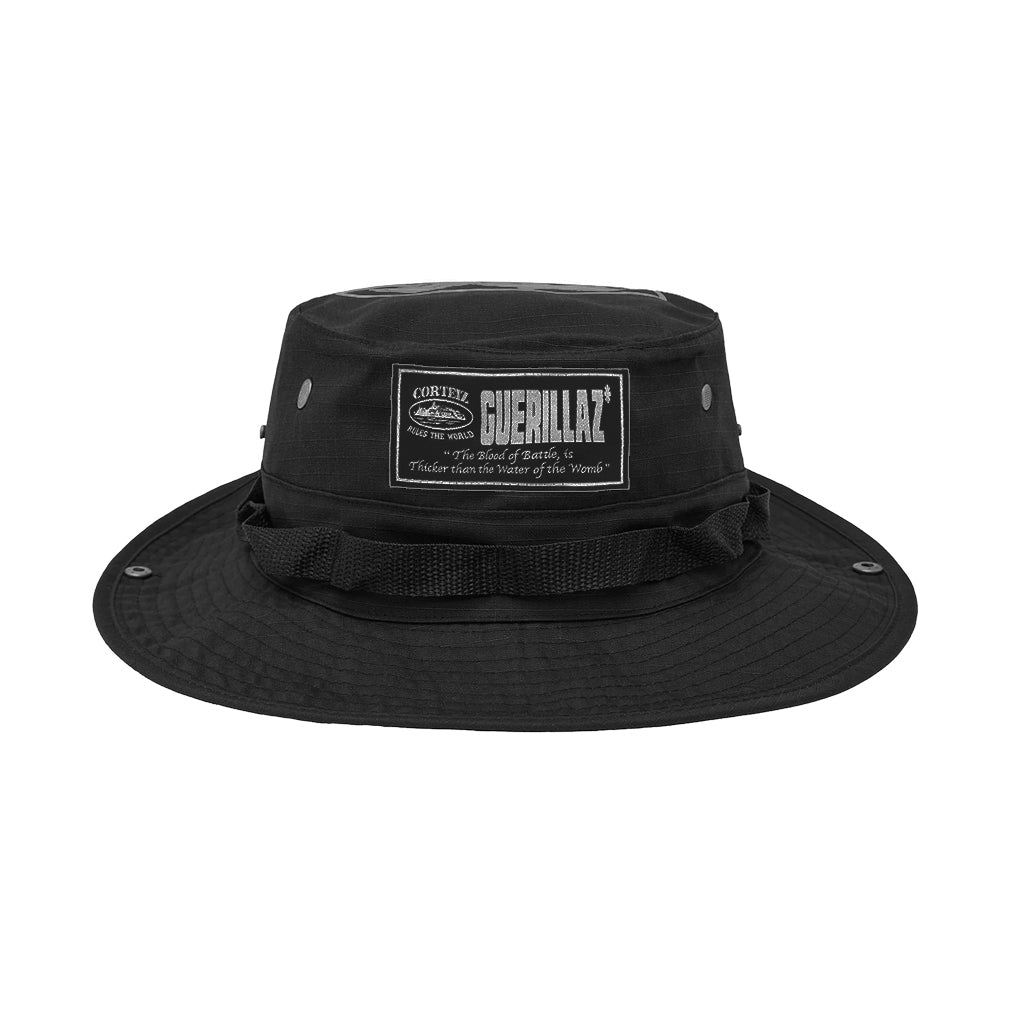 Corteiz Guerillaz Bucket Hat – Grey / Black TOP | Australia New Zealand