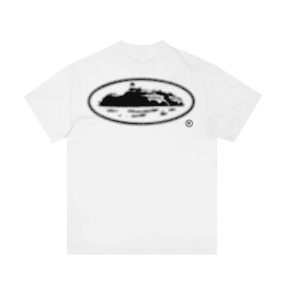 Corteiz Halftone Island Tee – White-xclsve-waves-head2sole-stockx Points | Australia New Zealand BACK