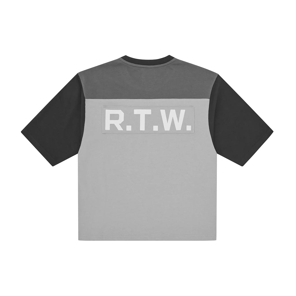 Corteiz Heavyweight Varsity Tee – Grey | Australia New Zealand BACK