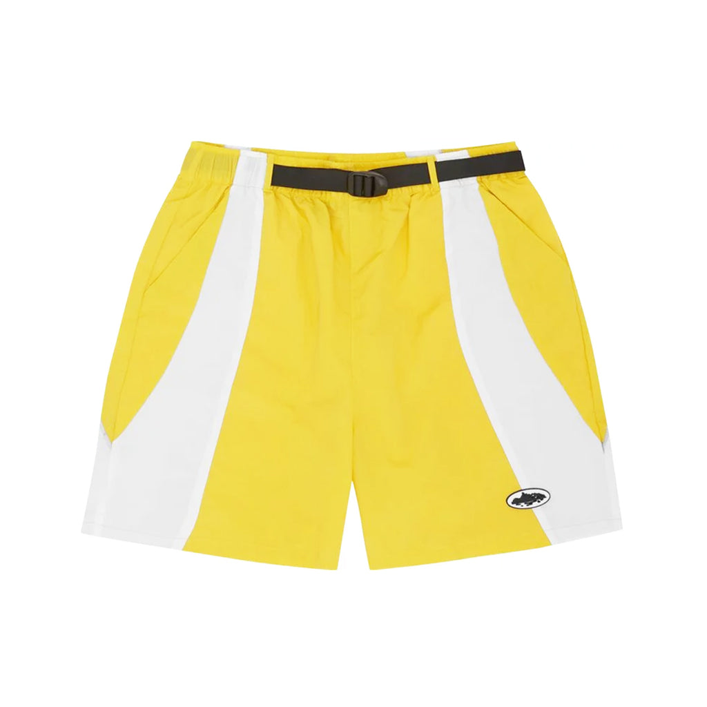Corteiz Litework Spring Shorts - Yellow | Australia New Zealand
