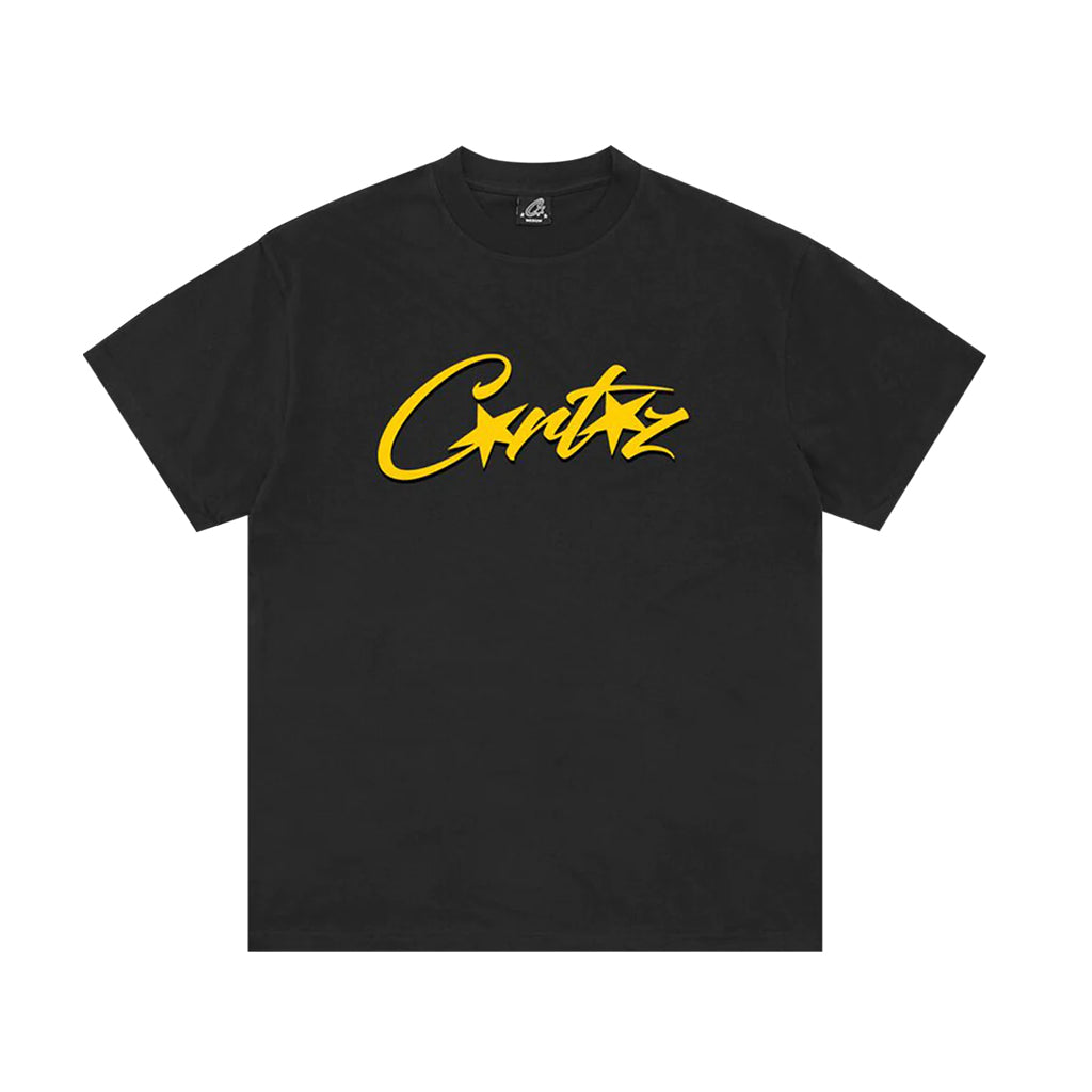 Corteiz OG Allstarz Tee – Black Yellow | Australia New Zealand