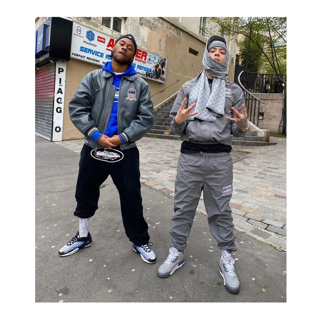 Corteiz Shukushuku Track Pants – Grey | Australia New Central Cee