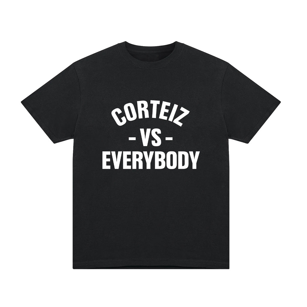 Corteiz VS Everybody Tee – Black | Australia New Zealand