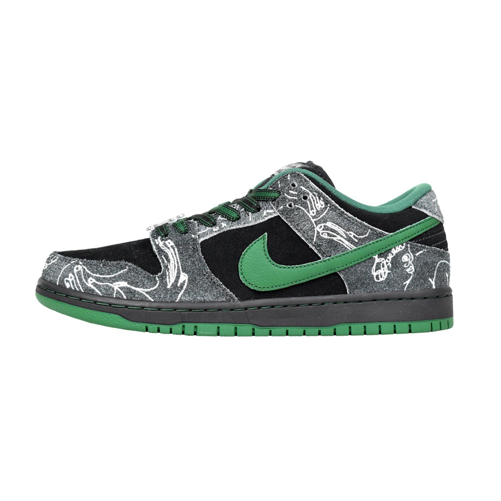 Nike SB x There Skateboards Dunk Low QS - Black Green | Australia New Zealand