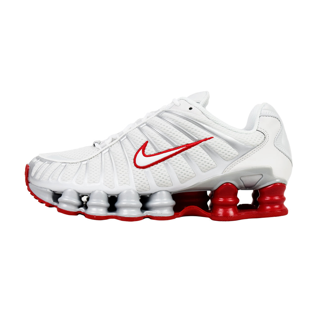 Nike Shox TL White Gym Red Points Streetwear Store Brisbane