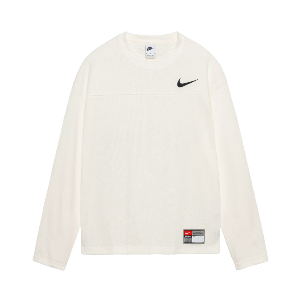 Nike x Stussy Dri-FIT Mesh Jersey - Cream | Australia New Zealand FRONT