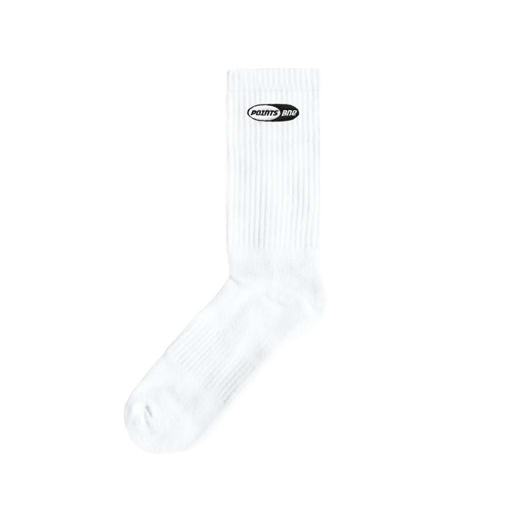Points Ellipse Socks - White | Australia New Zealand UK USA Europe