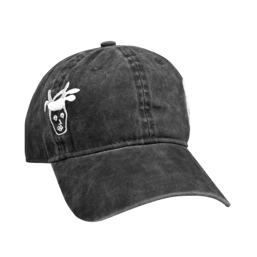 Points x Bawska Cap - Washed Black | Brisbane Australia - LEFT