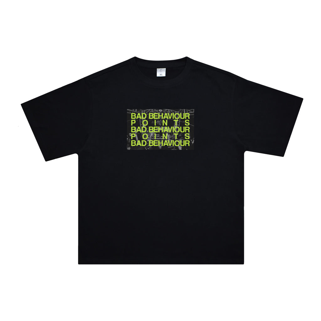 Points x Bad Behaviour Tee - Black | Australia New Zealand