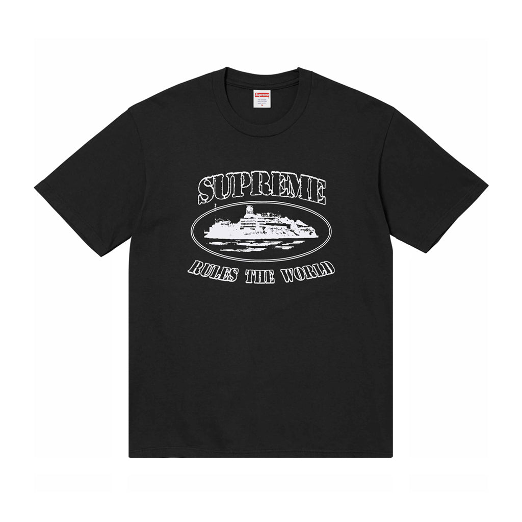 Supreme x Corteiz Rules The World Tee | Australia New Zealand FRONT