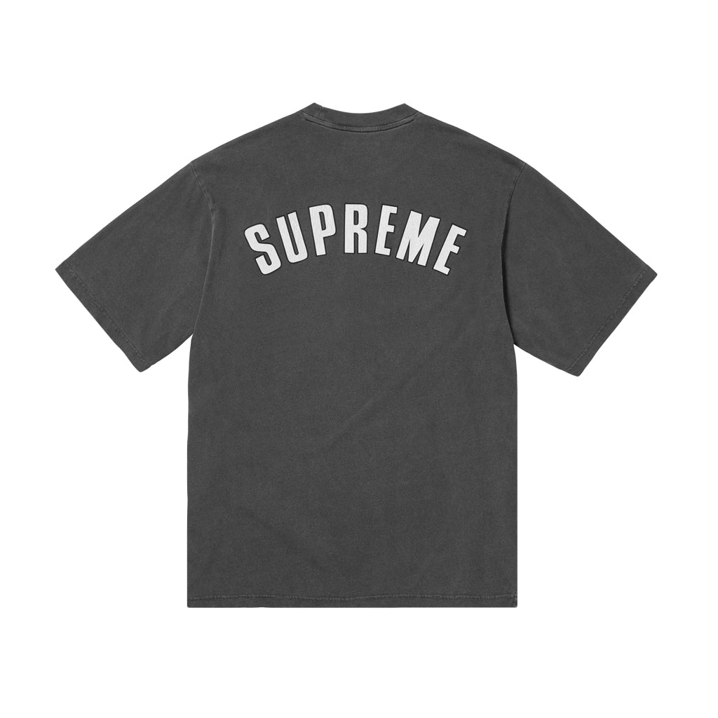 Supreme Cracked Arc S/S Tee - Washed Black | Australia New Zealand BACK
