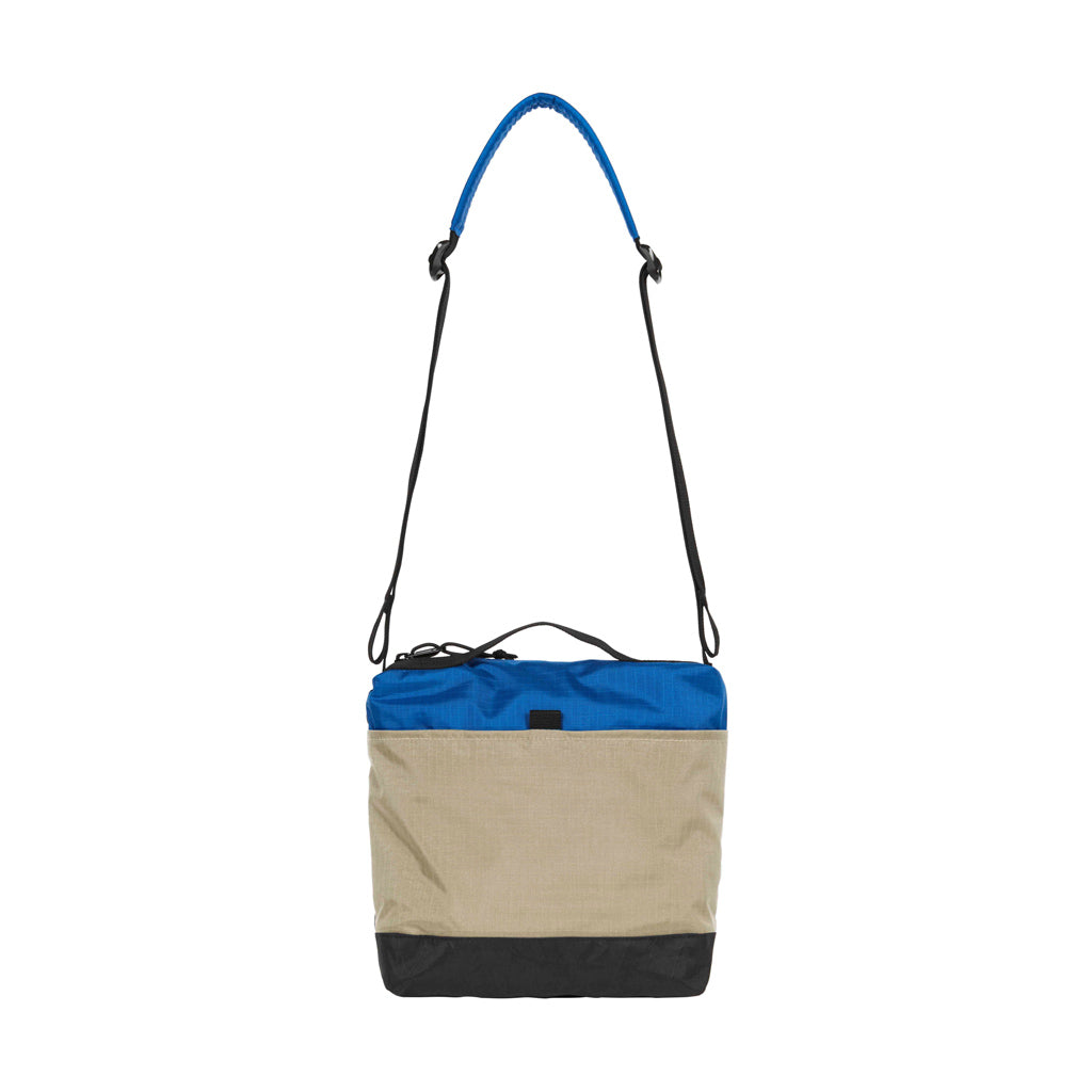 Supreme 3D Logo Shoulder Side Bag - Blue / Silver | Australia New Zealand BACK