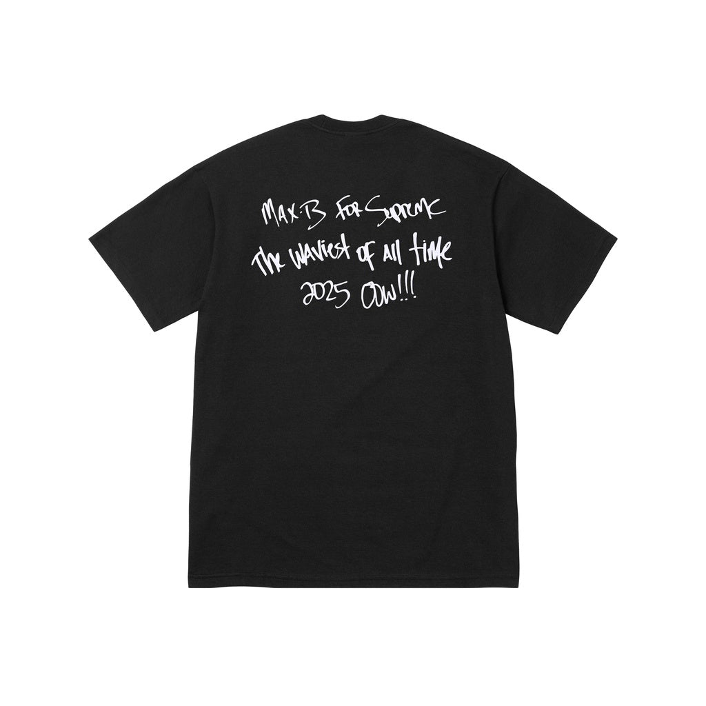 Supreme Max B Tee - Black BACK Australia New Zealand