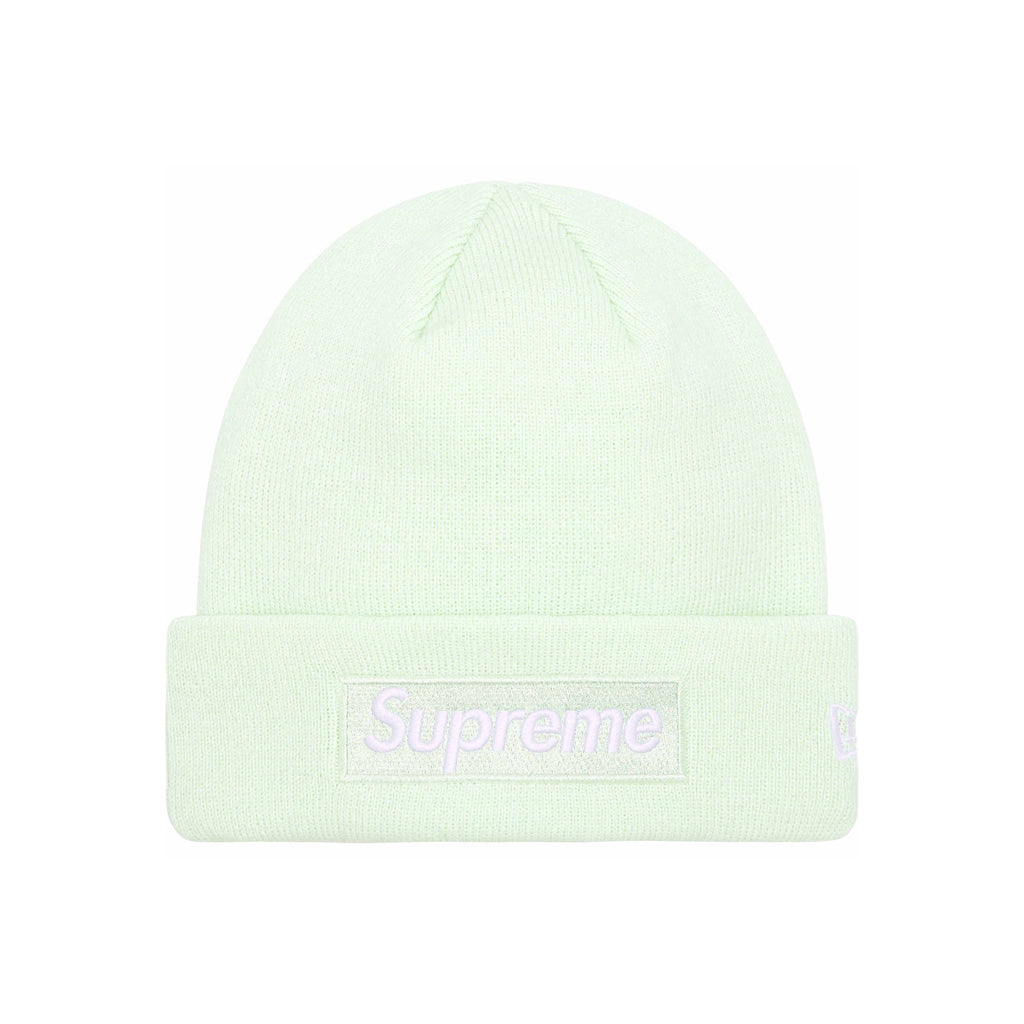 Supreme x New Era Box Logo Beanie – Light Green | Australia New Zealand