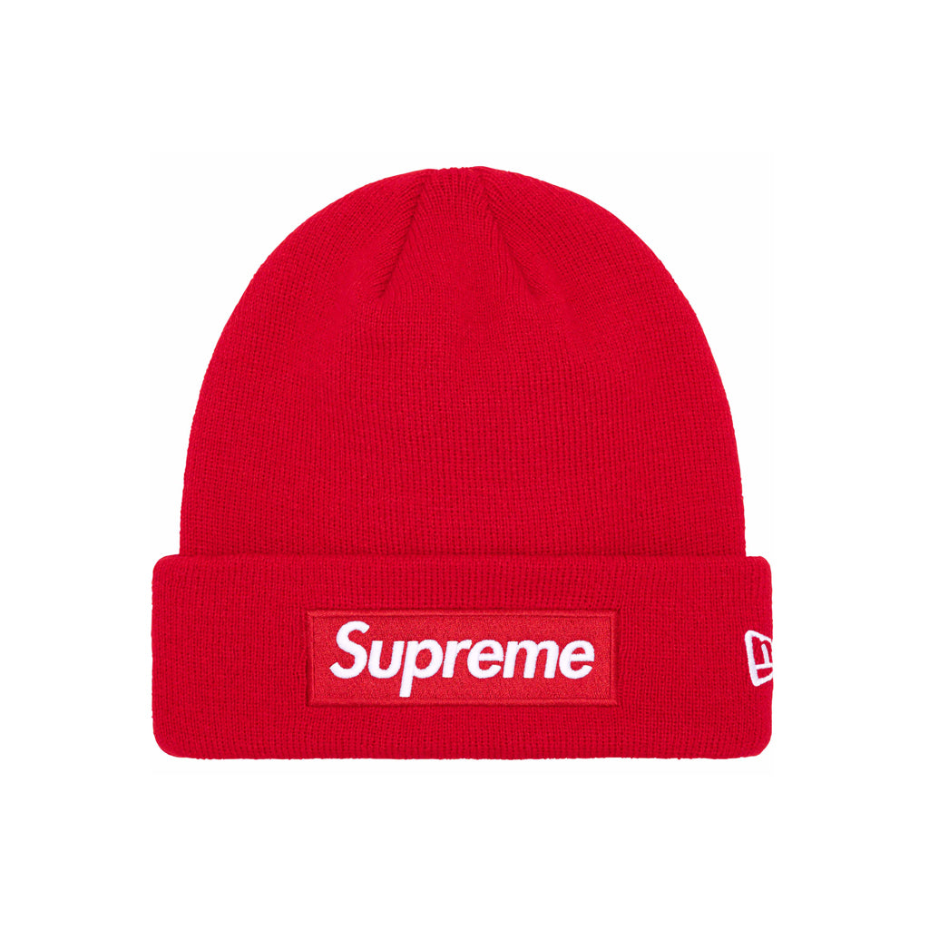 Supreme x New Era Box Logo Beanie – Red | Australia New Zealand