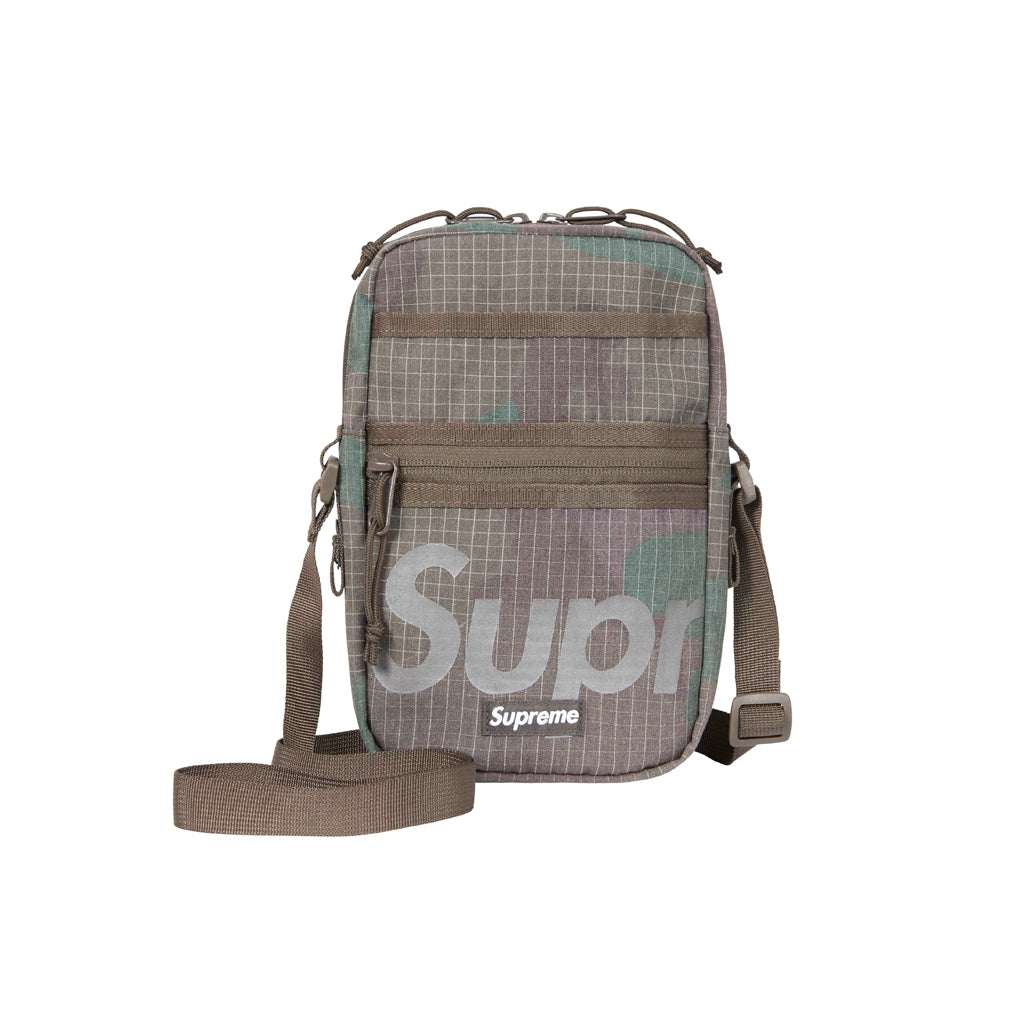 Supreme Shoulder Side Bag SS24 - Woodland Camo | Australia New Zealand 3M Front