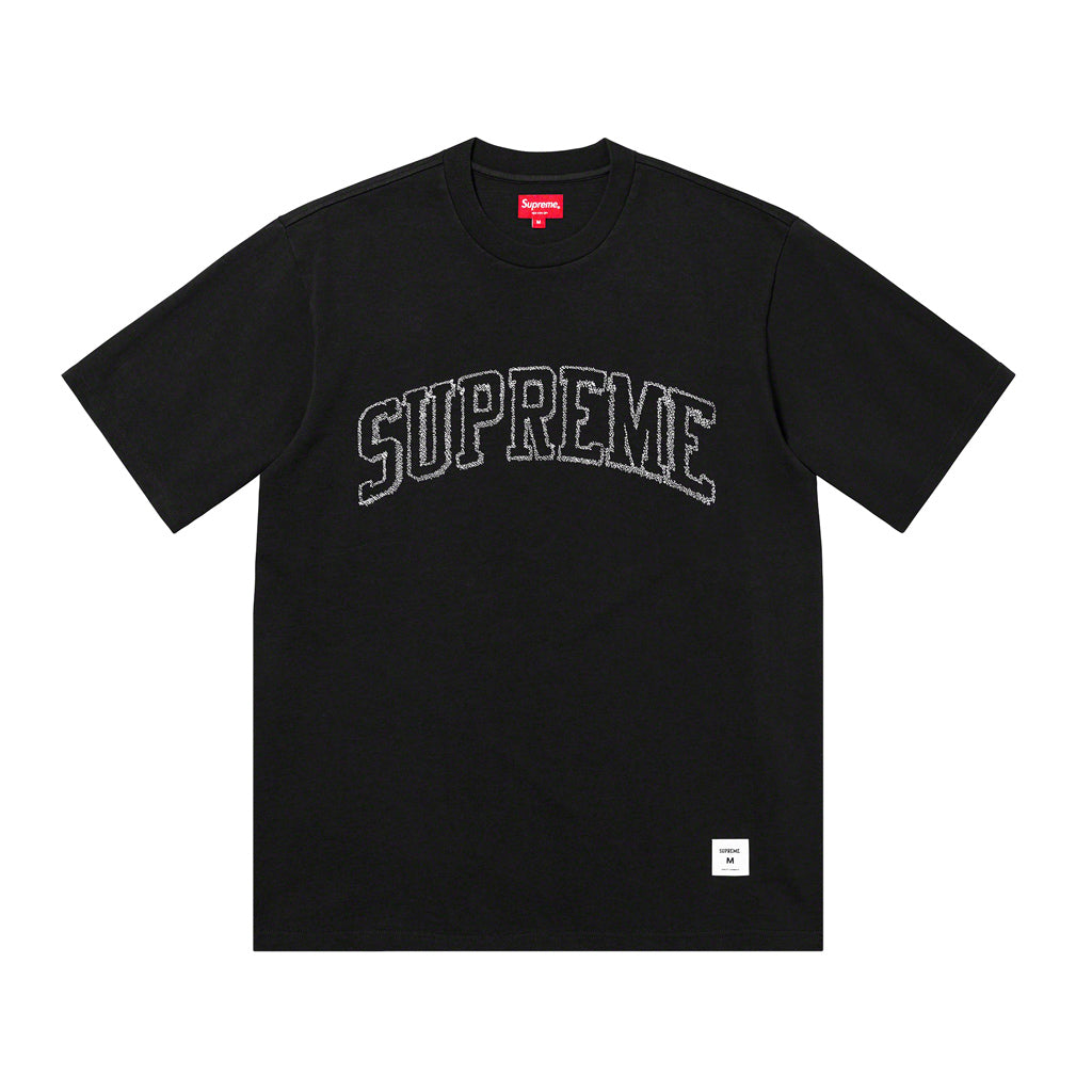 Supreme Sketch Embroidered S/S Tee - Black | Australia New Zealand