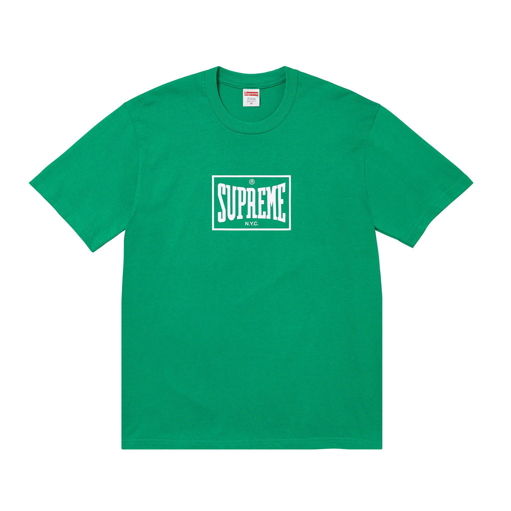 Supreme Warm Up Tee - Green / White | Australia New Zealand