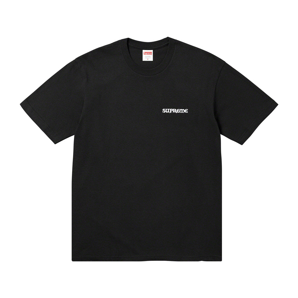 Supreme Worship Tee - Black | Australia New Zealand FRONT