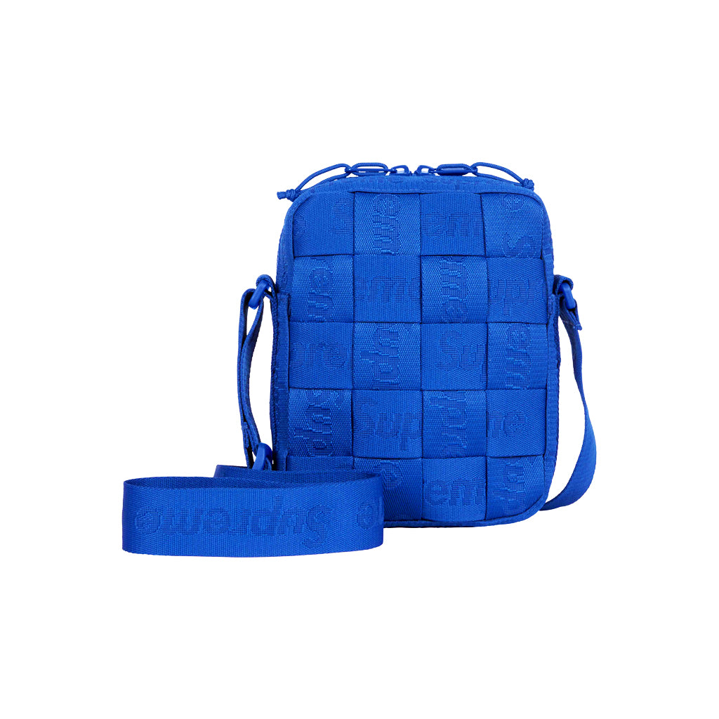 Supreme Woven Shoulder Side Bag - Royal Blue | Australia New Zealand CLOSE UP