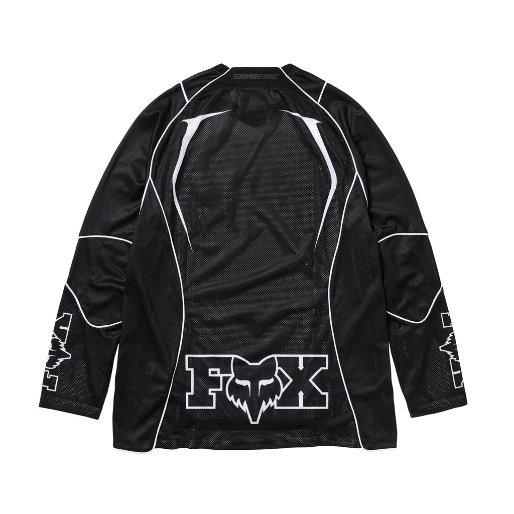 Supreme x Fox Racing Moto Jersey – Black BACK | Australia New Zealand