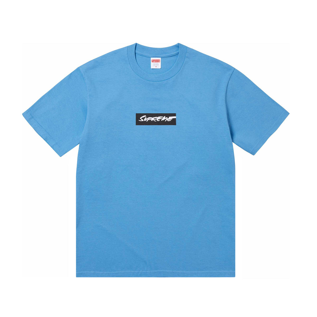 Supreme x Futura Box Logo Tee - Bright Blue | Australia New Zealand FRONT