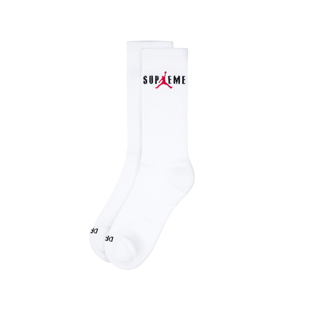 Supreme x Jordan Crew Socks - White | Australia New Zealand