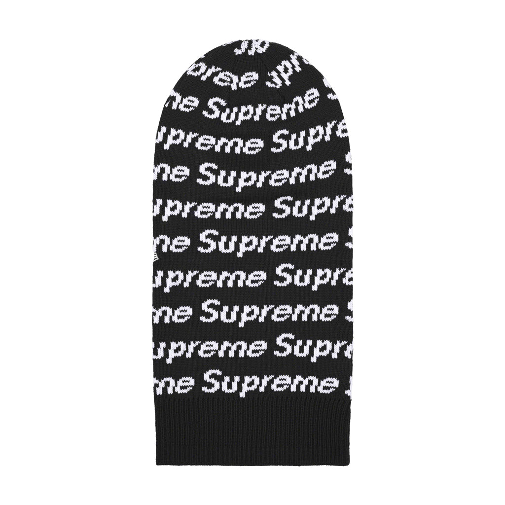 Supreme x New Era Repeat Balaclava - Black | Australia New Zealand BACK
