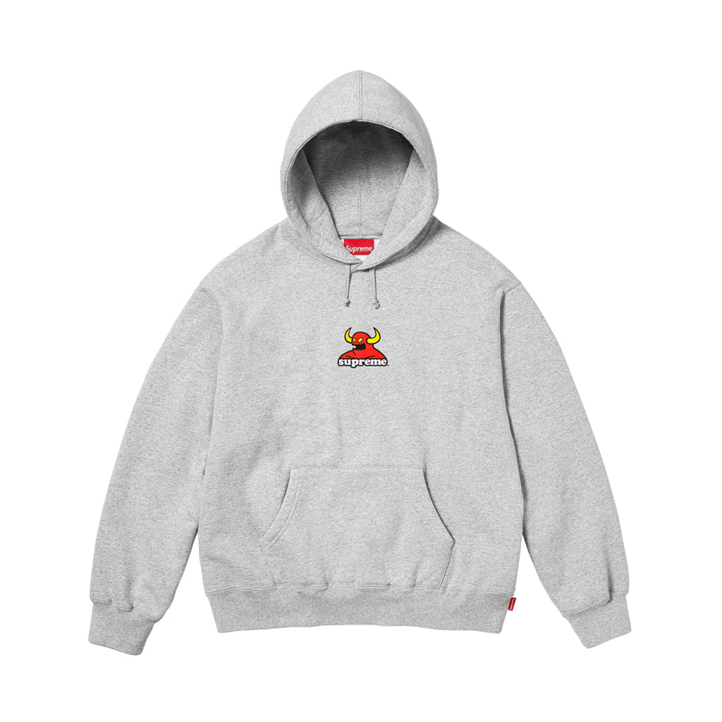 Supreme x Toy Machine Hooded Sweatshirt – Heather Grey | Australia New Zealand
