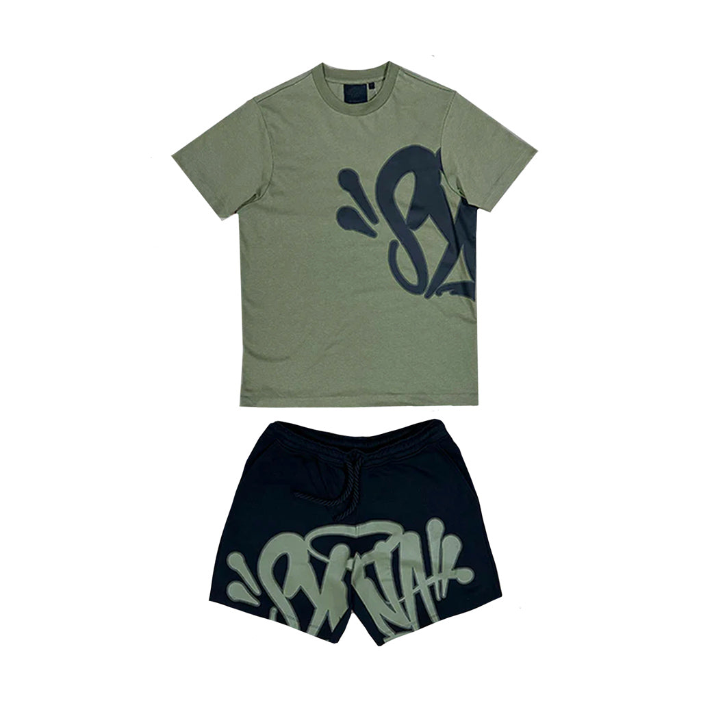 Syna World Logo Twin Set - Khaki / Black | Australia New Zealand