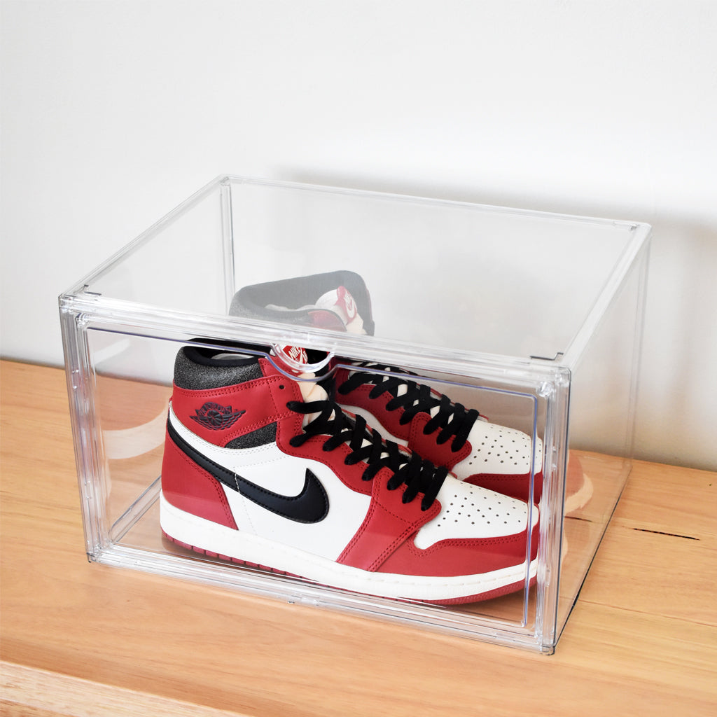 The Sneaker Laundry Side Drop 360 View Shoe Box - Clear | Australia New Zealand
