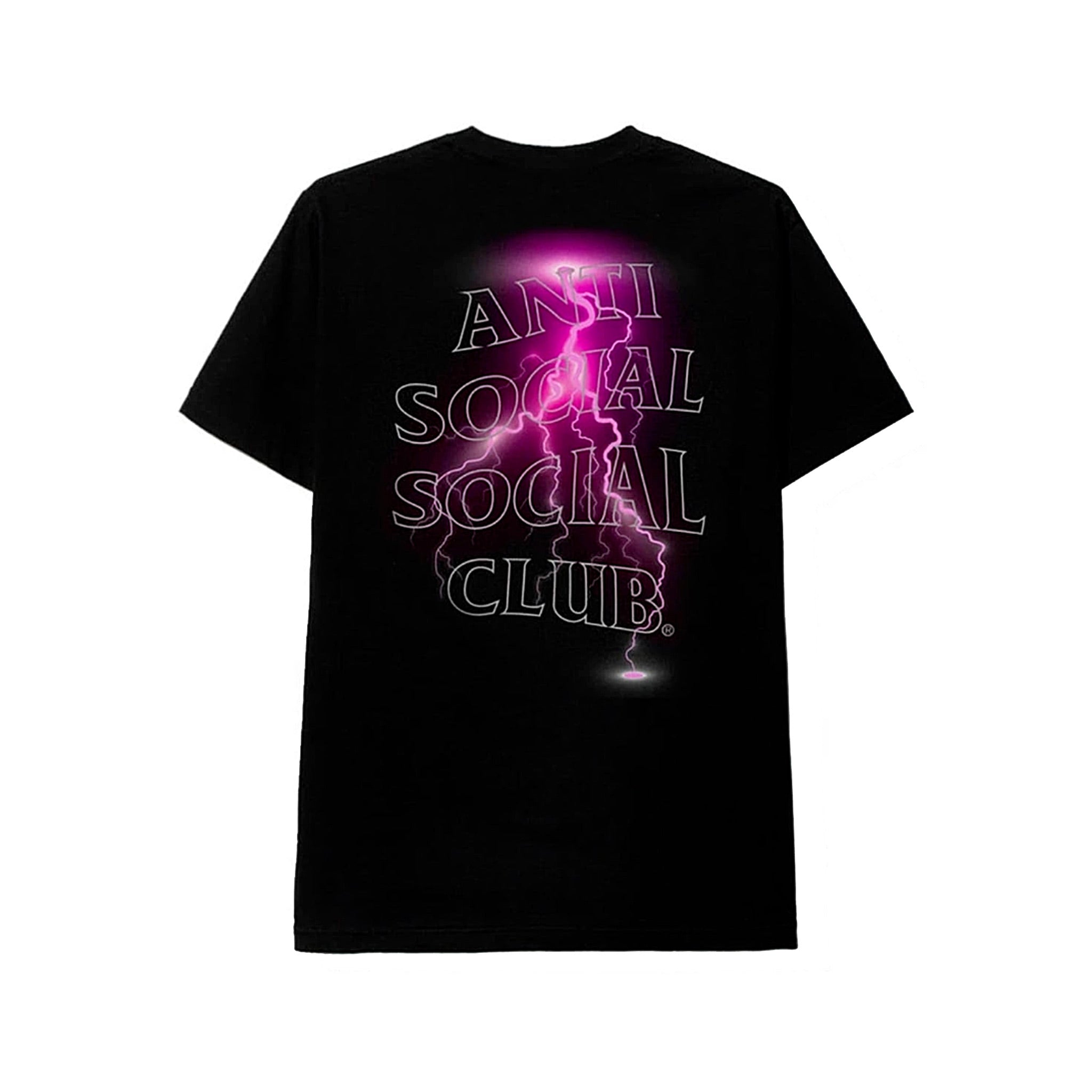 Anti Social Social Club Twister Members Exclusive Tee BACK - Black | Australia New Zealand