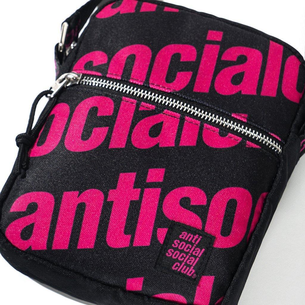 ASSC Anti Social Social Club Belong 2 You Side Bag - Black Up Close | Australia