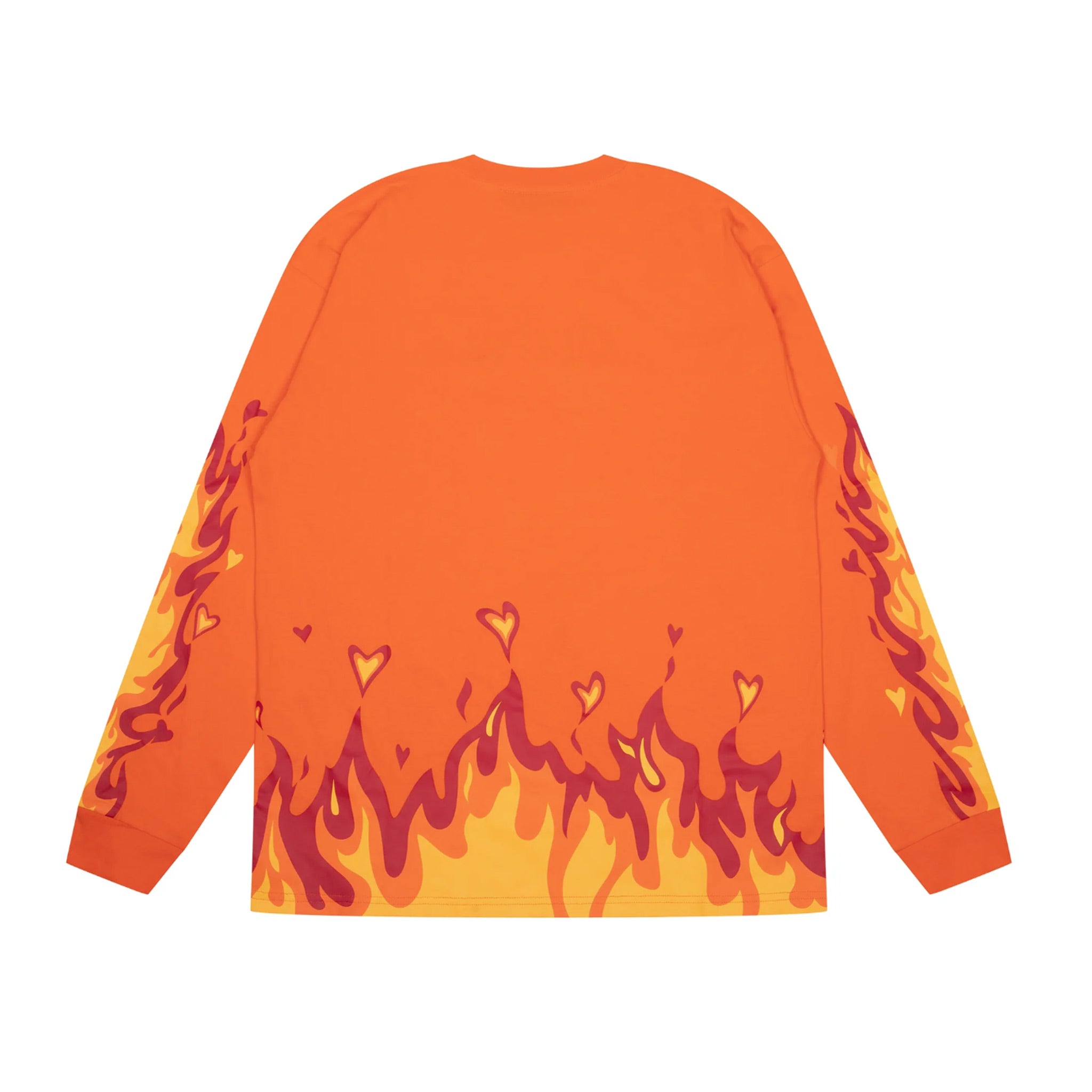 Drew House Secret LS Fire Tee - Orange | Australia New Zealand BACK
