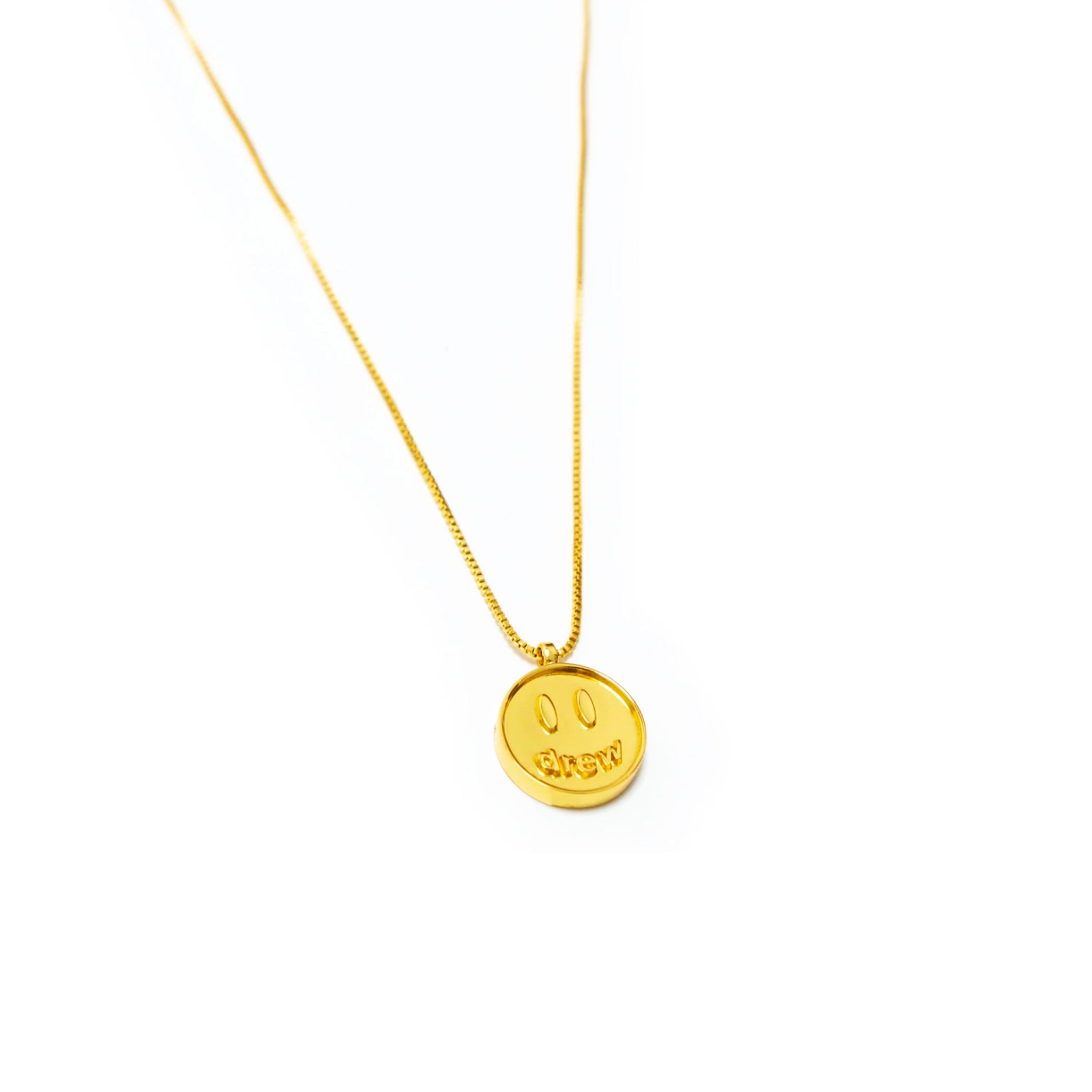 Drew House Mascot Pendant Necklace - 24k Gold Plated | Australia New Zealand