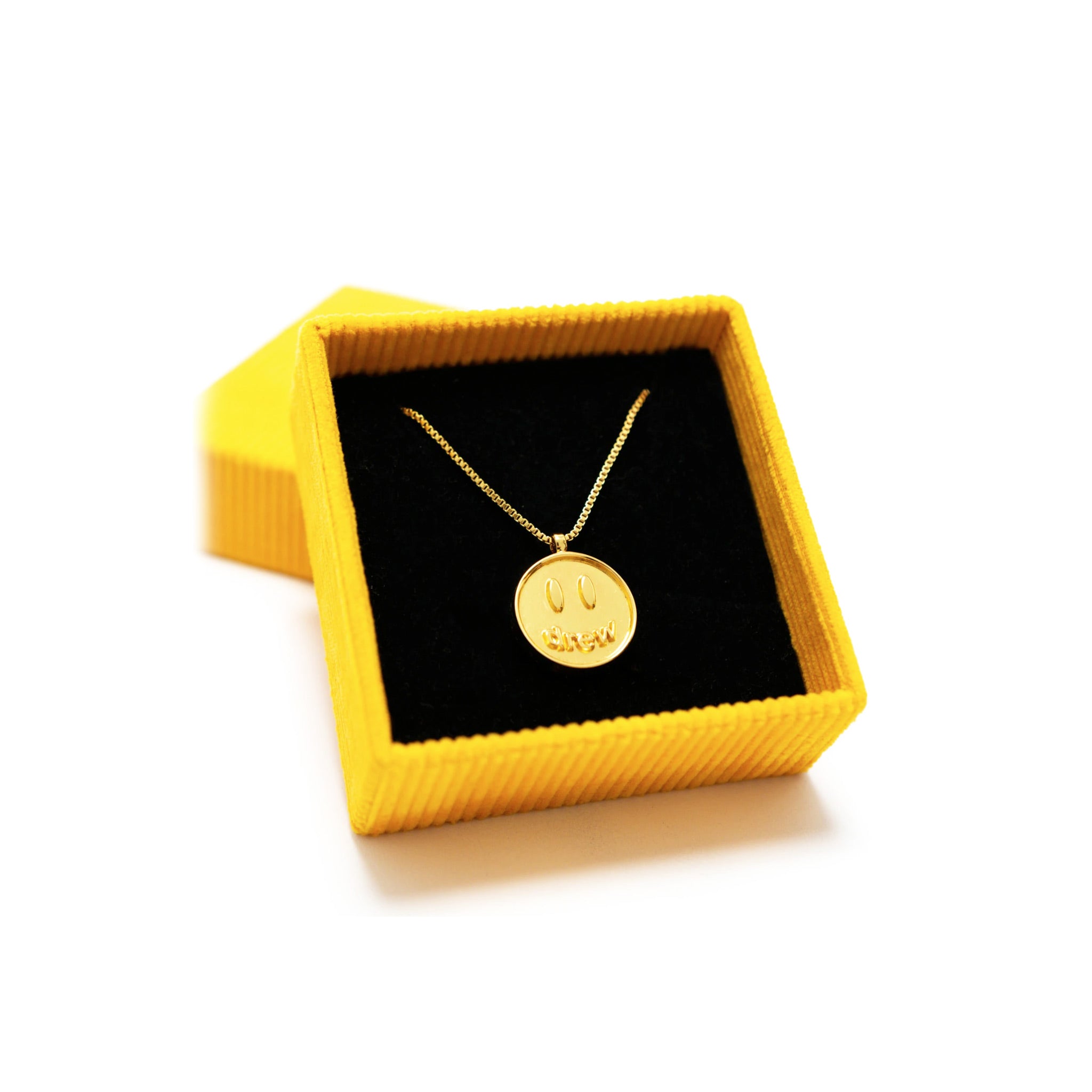 Drew House Mascot Pendant Necklace - 24k Gold Plated | Australia New Zealand DUST BOX