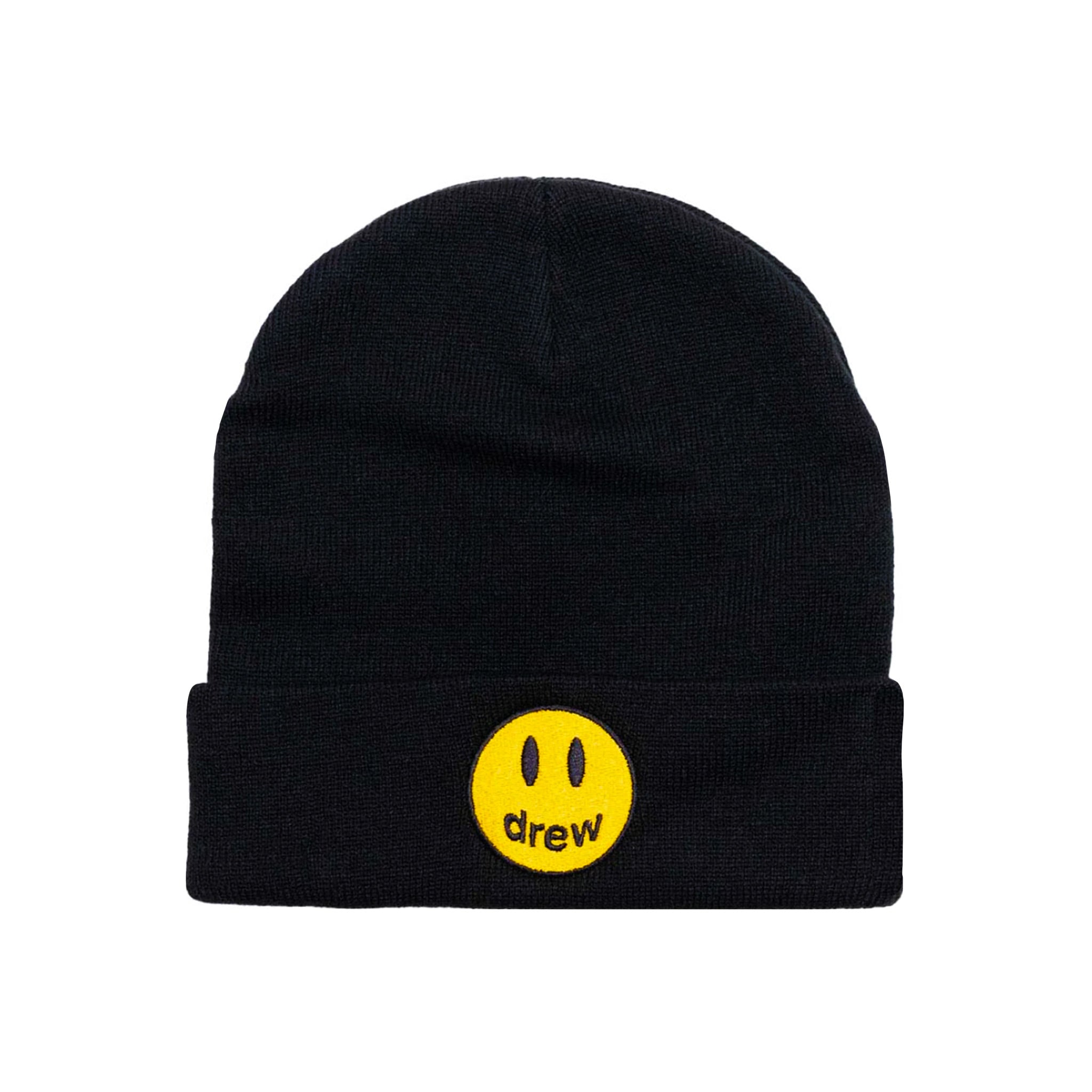 Drew House Mascot Rib Beanie - Black | Australia New Zealand