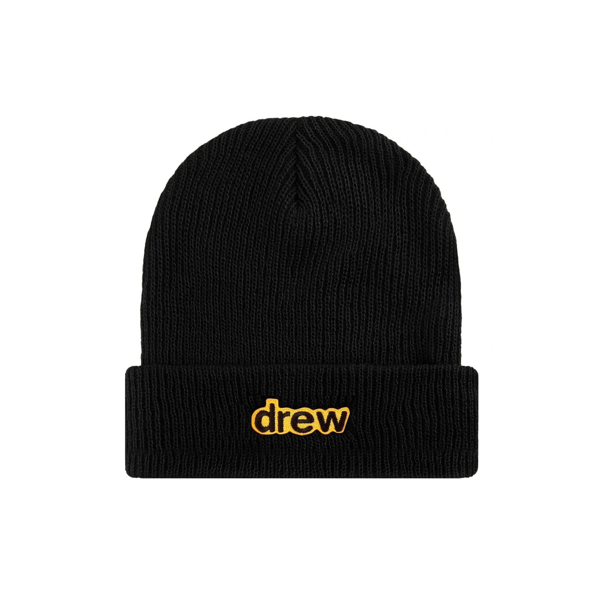 Drew House Secret Soft Rib Beanie - Black | Australia New Zealand