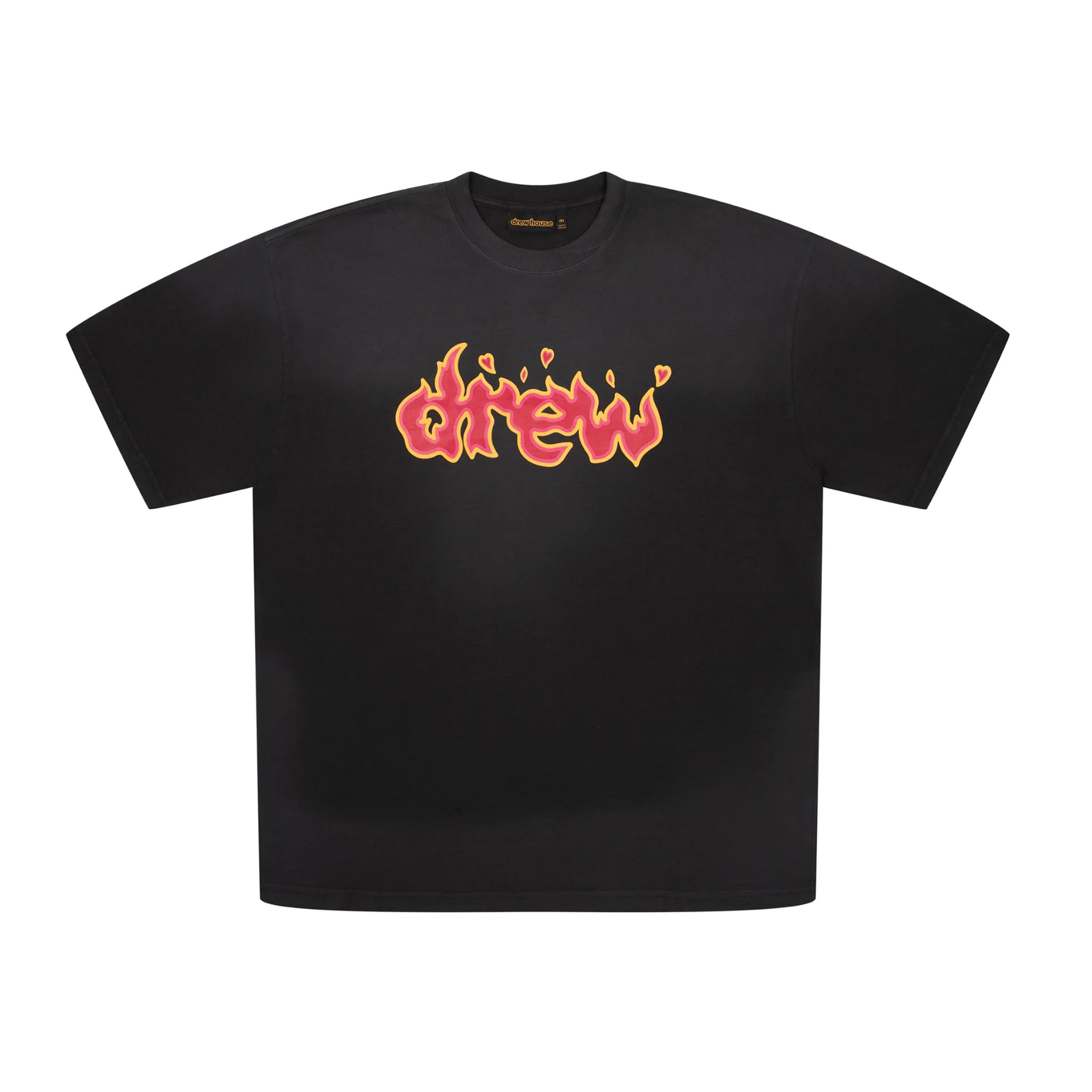 Drew House SS Lit Drew Tee - Faded Black | Australia New Zealand