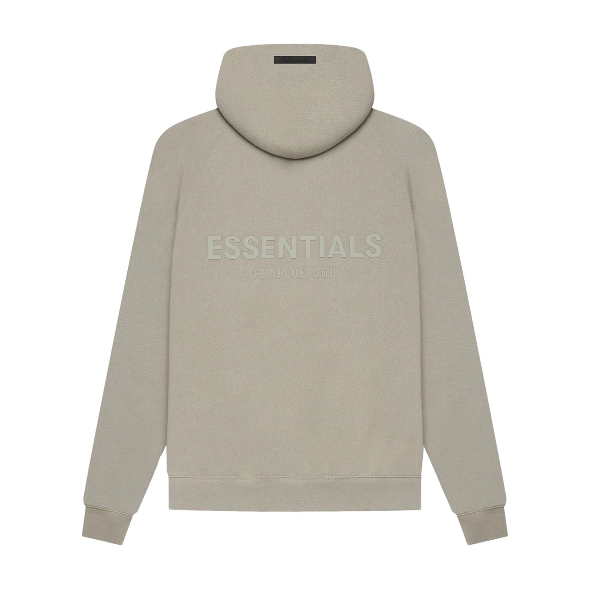 Fear Of God Essentials Pullover Hoodie SS21 BACK - Moss | Australia New Zealand