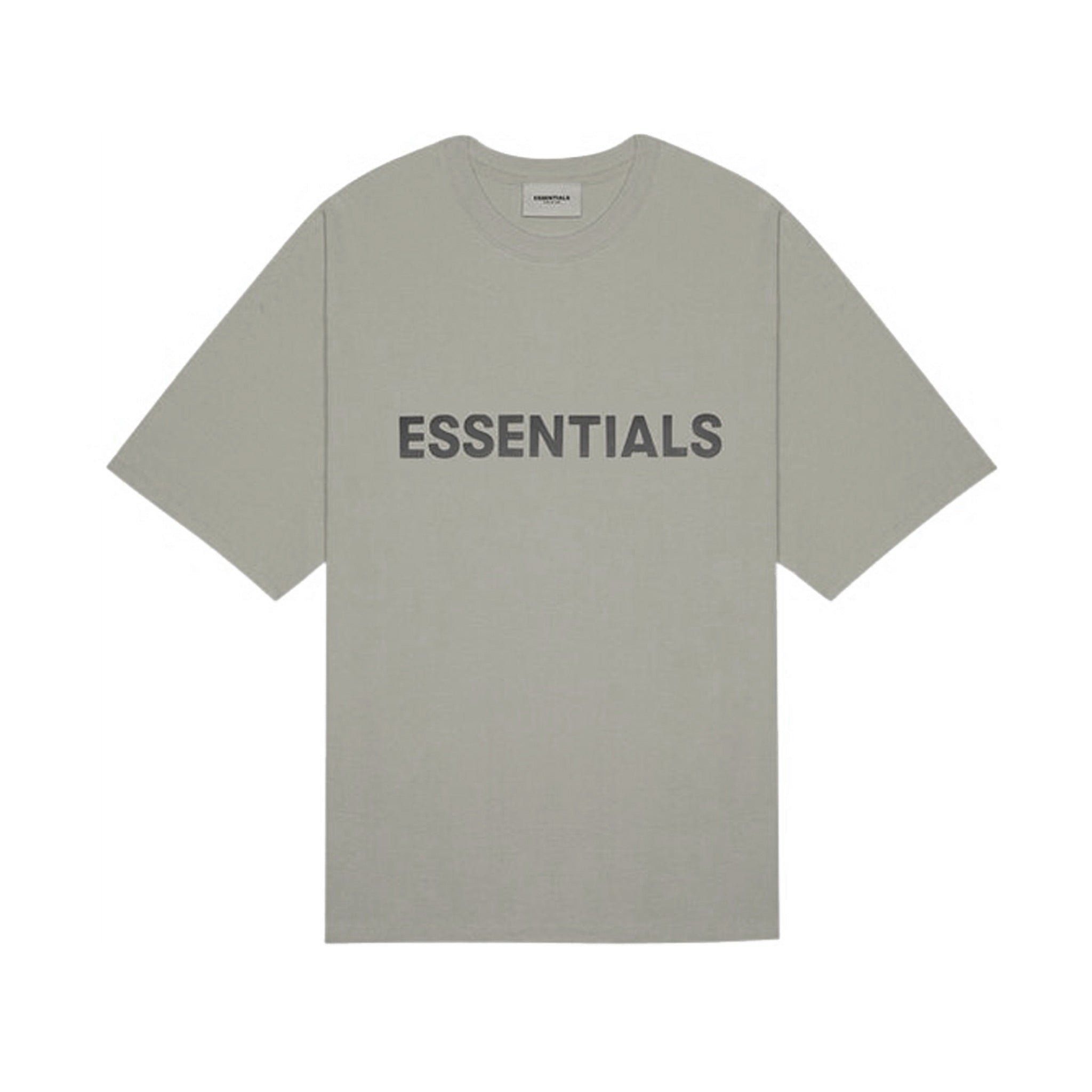 Fear Of God SS20 Essentials Logo Tee - Charcoal | Australia New Zealand
