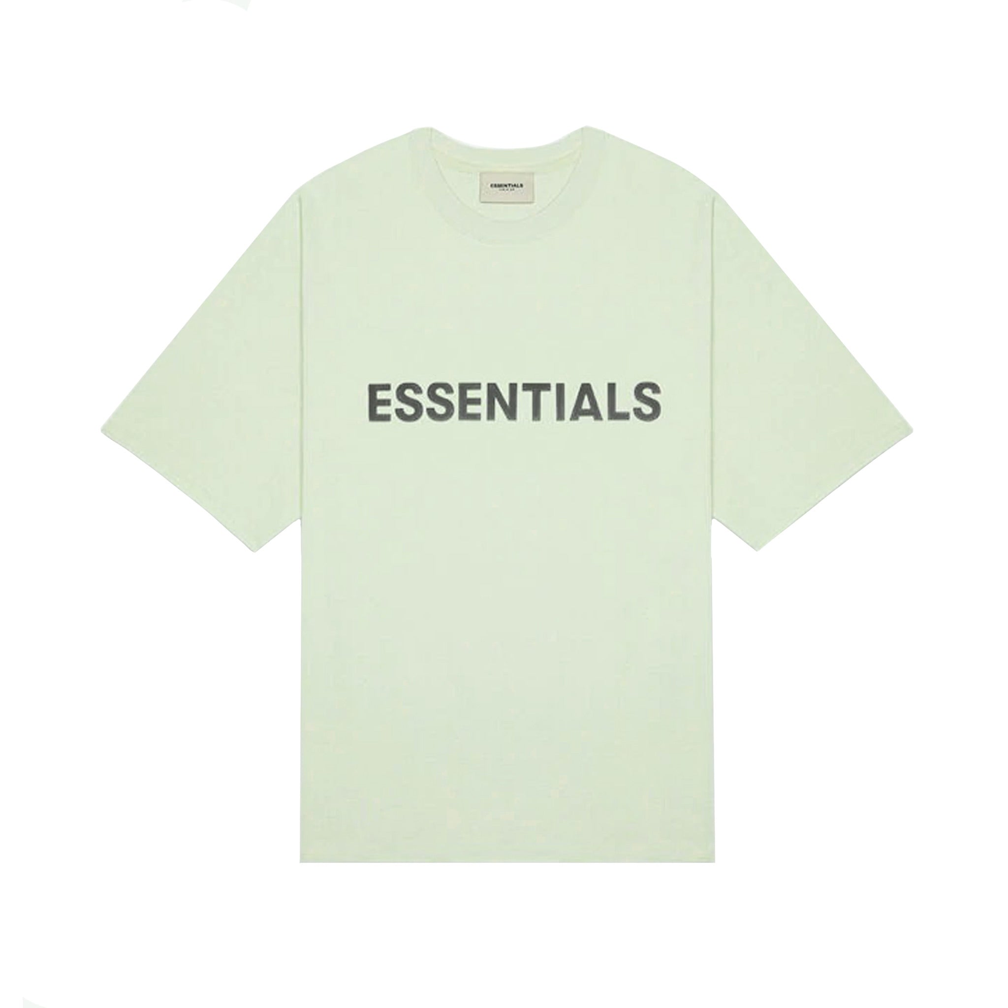 Fear Of God SS20 Essentials Logo Tee - Sage | Australia New Zealand