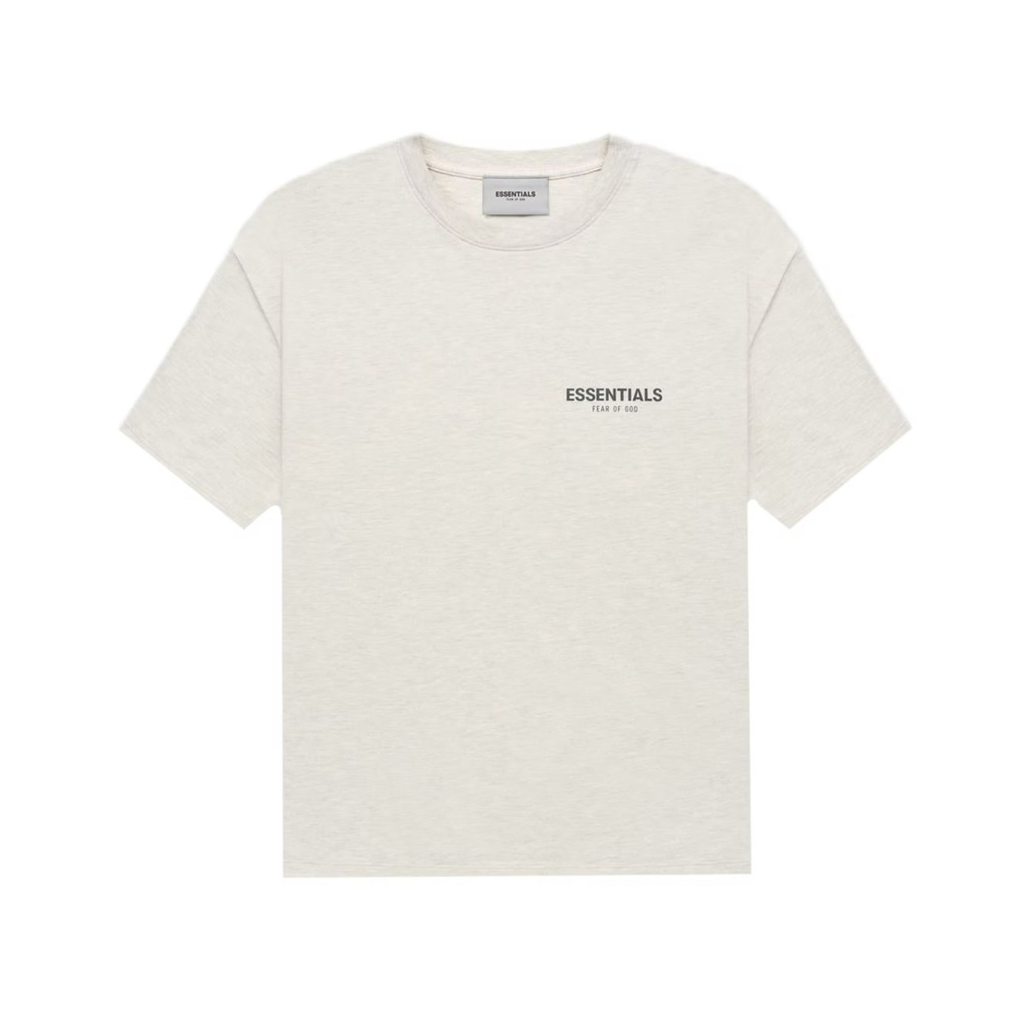 Fear Of God Essentials Tee FW21 Core Collection - Heather Oatmeal | Australia New Zealand