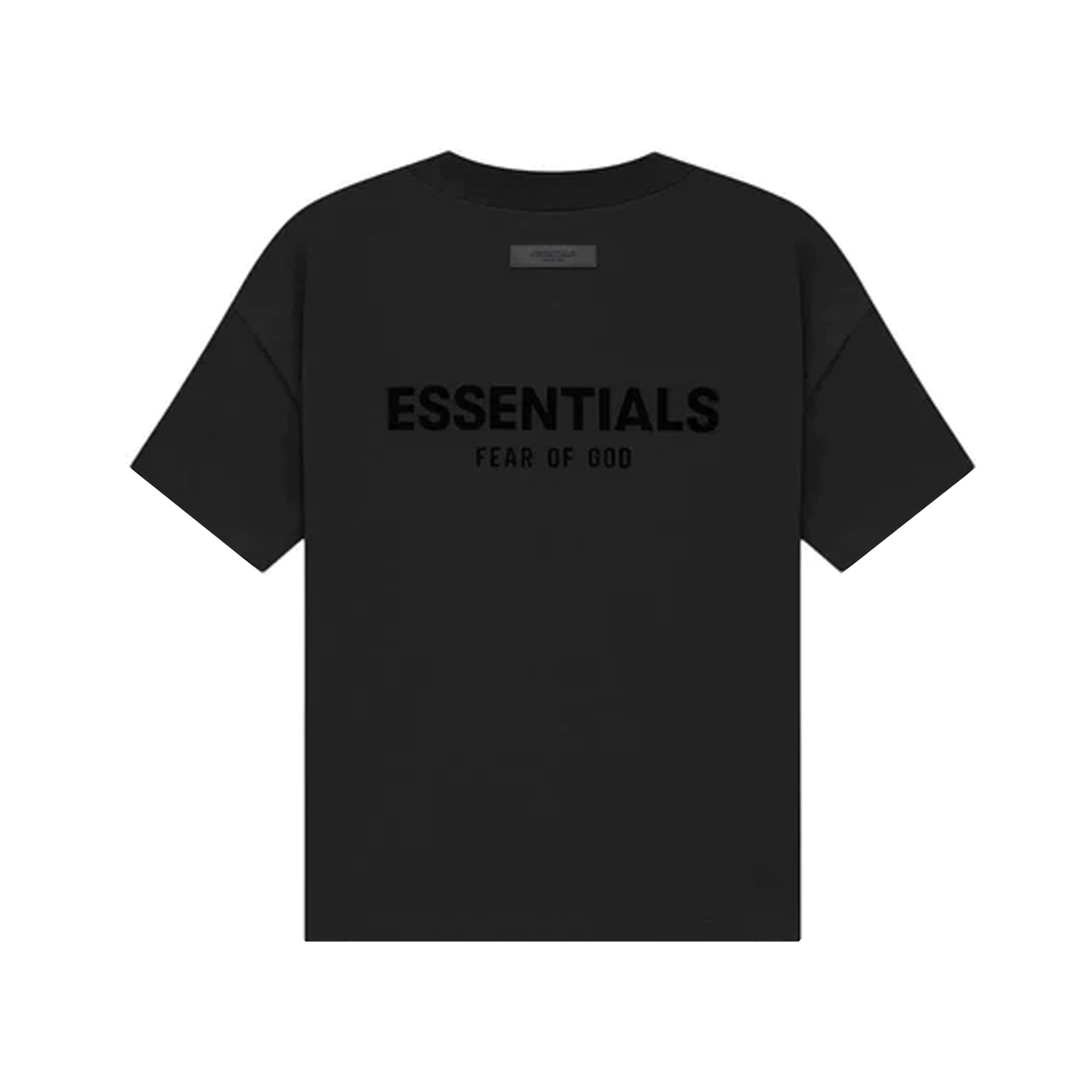 Fear Of God Essentials Tee SS22 - Stretch Limo Black BACK | Australia New Zealand